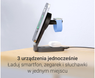 Silver Monkey Alu MagCharger Qi2 3in1 czarna - 1328385 - zdjęcie 6
